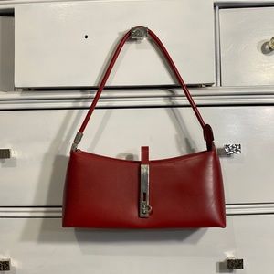 Cute red purse.
